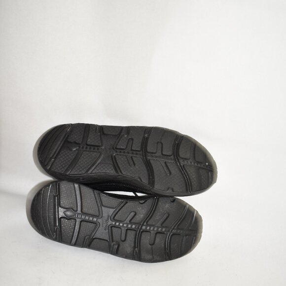 $150 BROOKS Addiction Walker 2 RUNNING SNEAKER BLACK LEATHER 10.5 WIDE (TPO3) - Picture 6 of 7